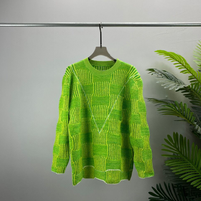 Mens Sweaters Harajuku Vintage Jacquard Plaid Knitted Men Women Winter Oversized Rock Hip Hop Rap Pullover Jumper Sweater 220929