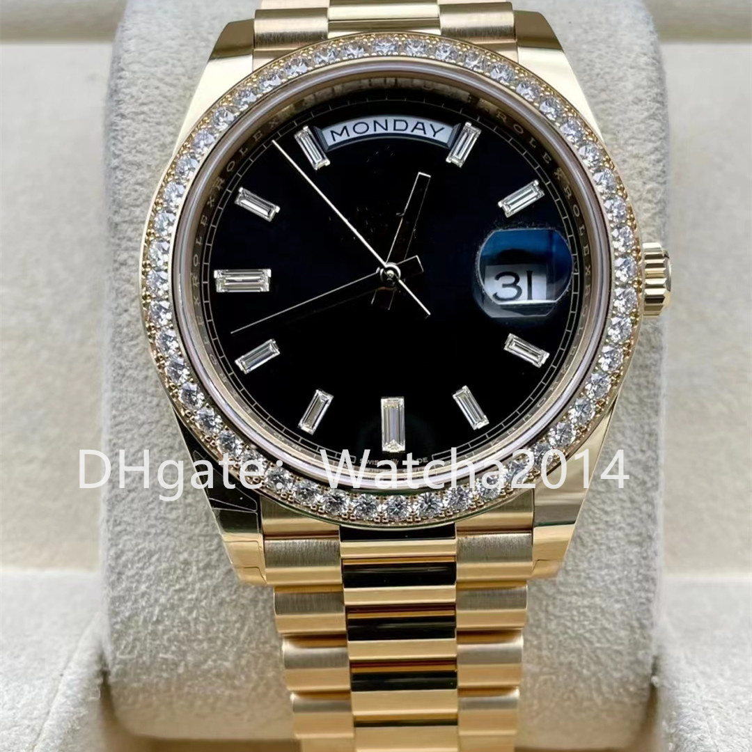 Men's Watch Designer 228348 New Diamond Onyx Dial 40MM Diamond Bezel Stainless Steel Strap Automatic Mechanical Waterproof Sapphire Crystal, Tool
Men's Watch Designer 228348 New Diamond Onyx Dial 40MM Diamond Bezel Stainless Steel Strap Automatic Mechanical Waterproof Sapphire Crystal, Tool