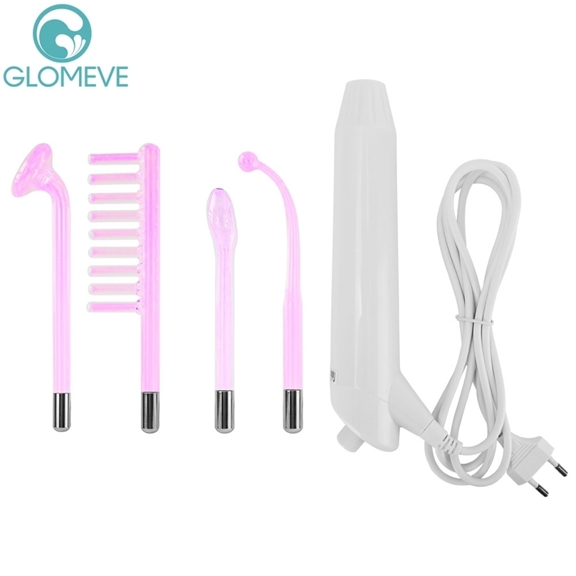 High Frequency Machine Electrode Glass Tube Wand Electrotherapy Skin Tightening Acne Spot Wrinkles Remover Beauty Tools 220428