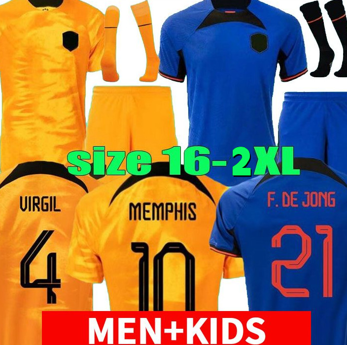 MEMPHIS Netherlands soccer jerseys 22 23 DE JONG Holland DE LIGT WIJNALDUM VAN DIJK Adult men kids kit DUMFRIES football shirt, 22-23 home palyer
MEMPHIS Netherlands soccer jerseys 22 23 DE JONG Holland DE LIGT WIJNALDUM VAN DIJK Adult men kids kit DUMFRIES football shirt, 22-23 home palyer