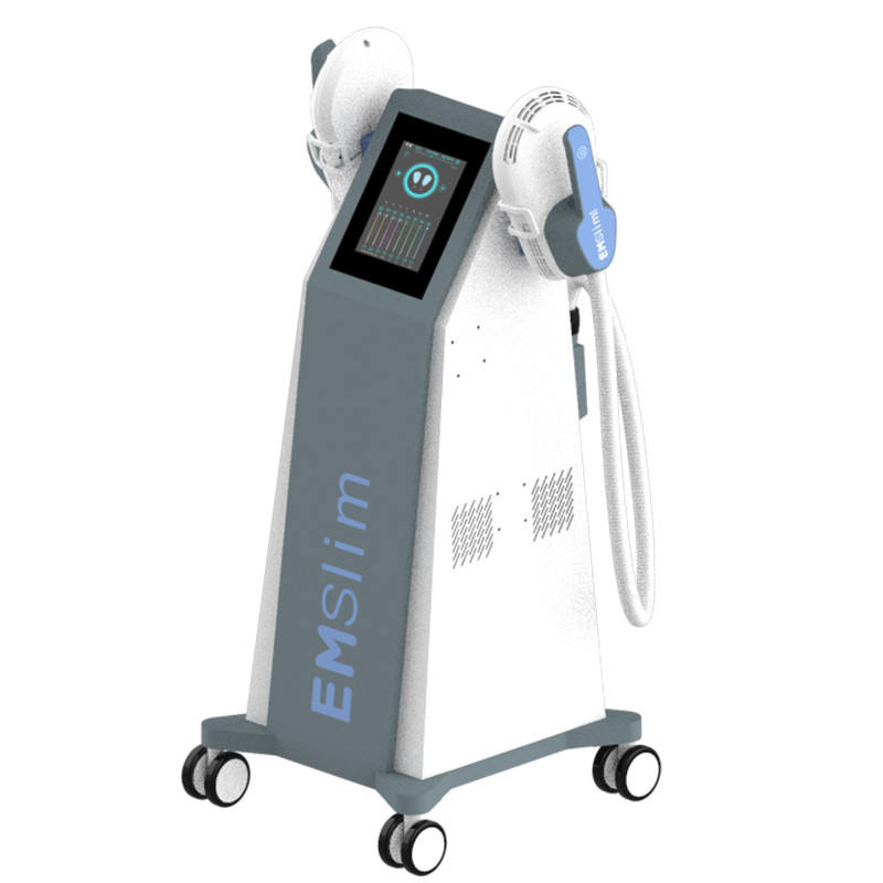 Salon RF Body Shaping Device with 4 Handles EMS Tesla Slimming Electromagnetic Muscle Stimulation Fat Burning