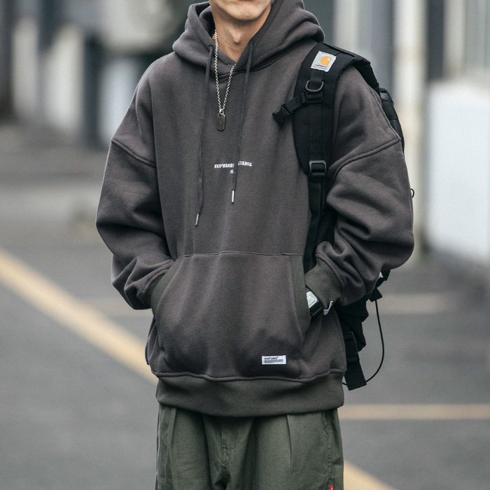 Men's Hoodies Sweatshirts High Quality Thin Fleece Hoodie Japanese Streetwear Hip Hop Sweatshirt Men Clothing Korean Couple Pullover Harajuku Coa
