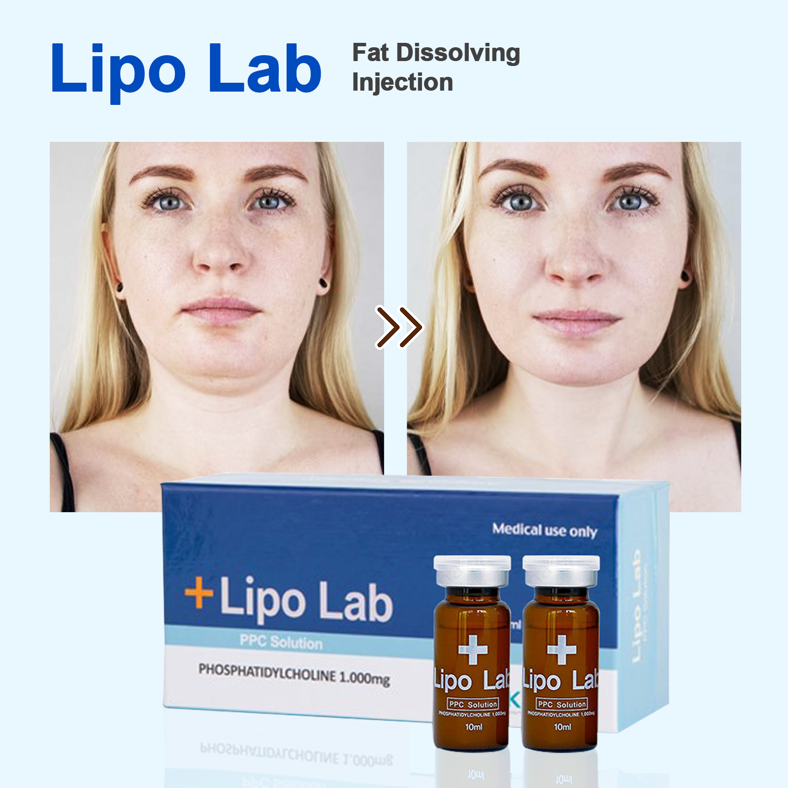Lipo Lab Beauty Items Vials Stomach Face Fat Dissolving Ampoules Solution Injections
Lipo Lab Beauty Items Vials Stomach Face Fat Dissolving Ampoules Solution Injections