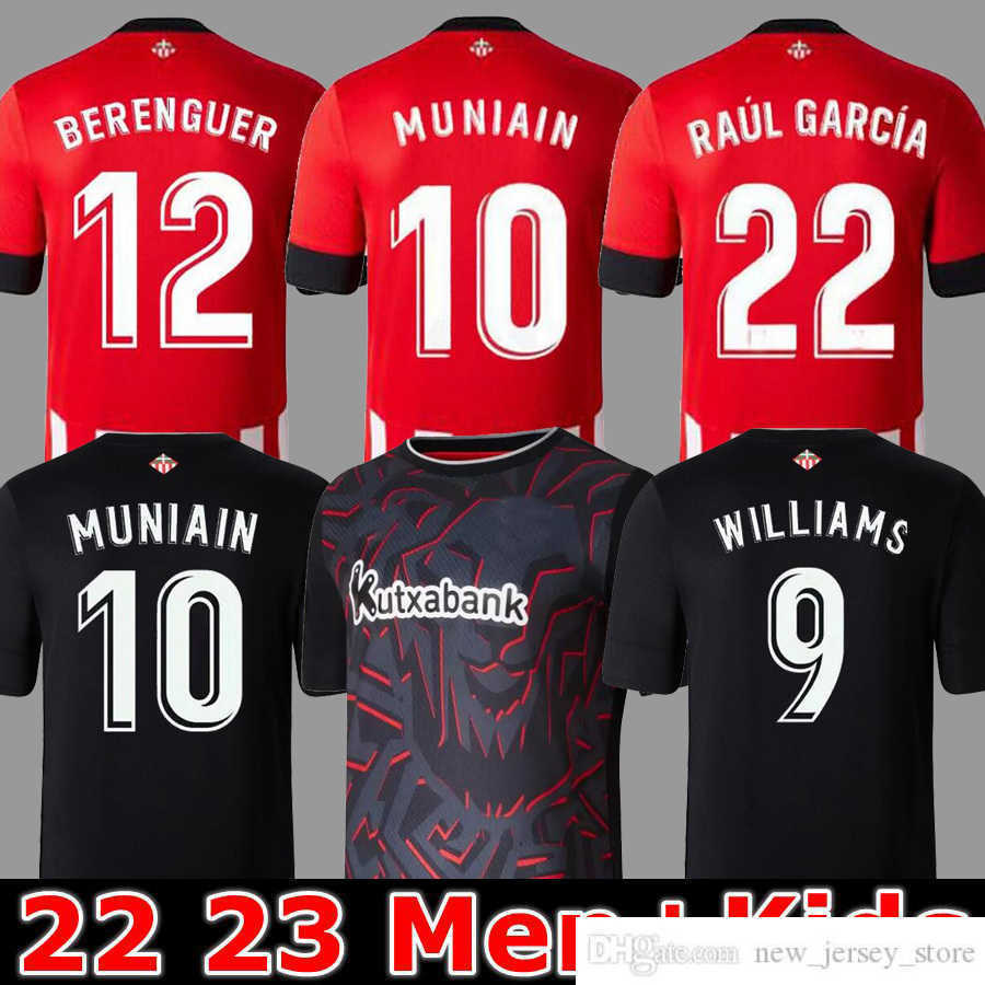 22 23 Club Soccer Jerseys BERENGUER 2021 2022 MUNIAIN Athletic Bilbao Home Away WILLIAMS Football shirt RAUL GARCIA VILLALIBRE Jersey Sancet, 22 23 away kids
22 23 Club Soccer Jerseys BERENGUER 2021 2022 MUNIAIN Athletic Bilbao Home Away WILLIAMS Football shirt RAUL GARCIA VILLALIBRE Jersey Sancet, 22 23 away kids