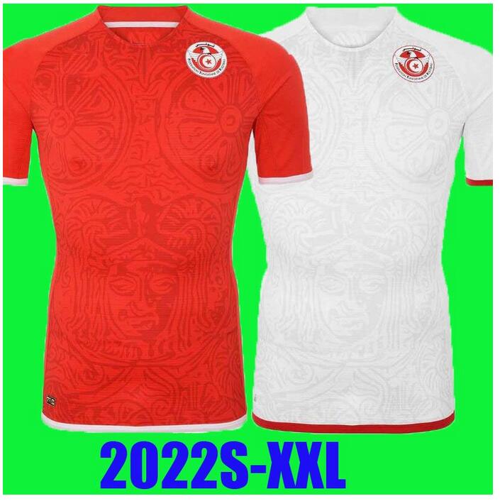 2022 Tunisia Soccer Jerseys National Team Mens MSAKNI HANNIBAL 22 23 MAALOUL SLITI KHENISSI Home Red Away Football Shirts Short Sleeve Aldult Uniforms sets 2023
2022 Tunisia Soccer Jerseys National Team Mens MSAKNI HANNIBAL 22 23 MAALOUL SLITI KHENISSI Home Red Away Football Shirts Short Sleeve Aldult Uniforms sets 2023