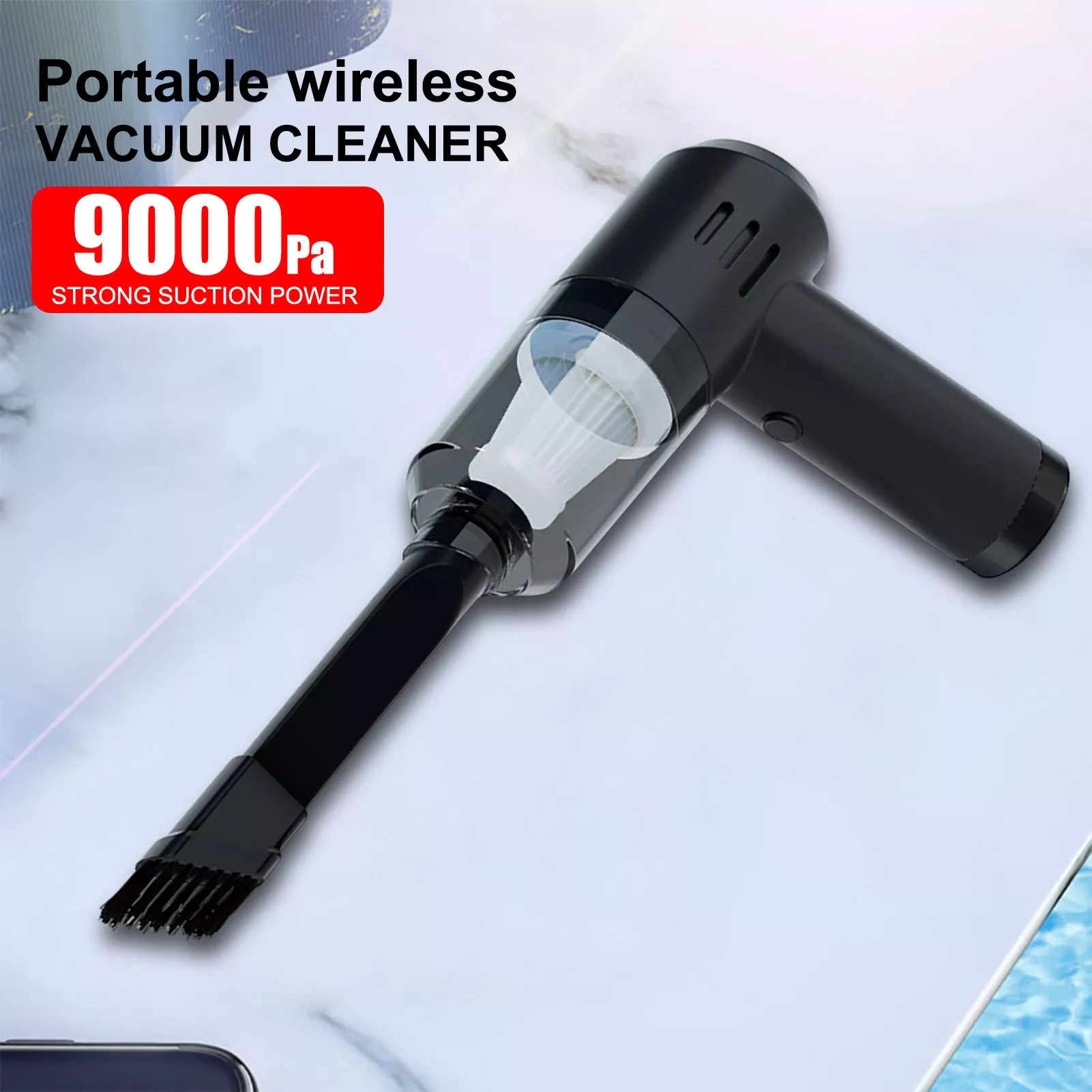Portable wet and dry car vacuum cleaner for household appliances 120W power 9000pa suction mini 2022 new wireless cleaner
Portable wet and dry car vacuum cleaner for household appliances 120W power 9000pa suction mini 2022 new wireless cleaner