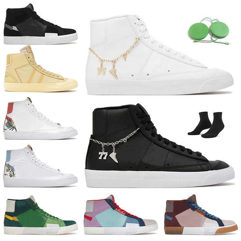 With Socks 2022 New Blazer Mid 77 LX Lucky Charms White Casual Shoes 77 Vintage Premium SB Mosaic Pack Green Brown Women Mens Trainers, A15 mosaic green 36-45
With Socks 2022 New Blazer Mid 77 LX Lucky Charms White Casual Shoes 77 Vintage Premium SB Mosaic Pack Green Brown Women Mens Trainers, A15 mosaic green 36-45