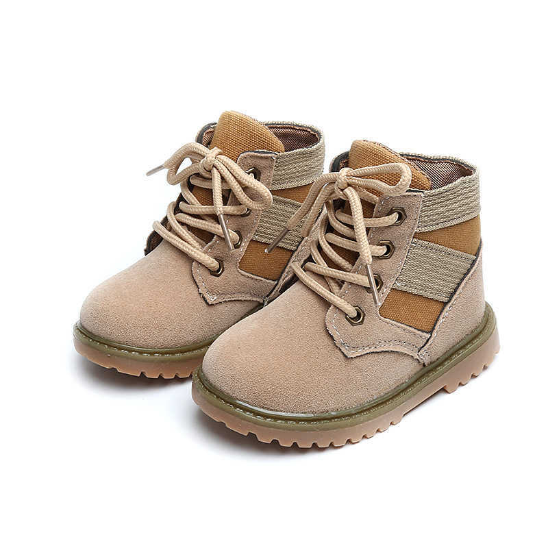 Boots Children Toddler Baby Boys Winter Velvet Warm Boots For Kids Boys Army Green Ankle Snow Boots 1 2 3 4 5 6 Years Old New T220928