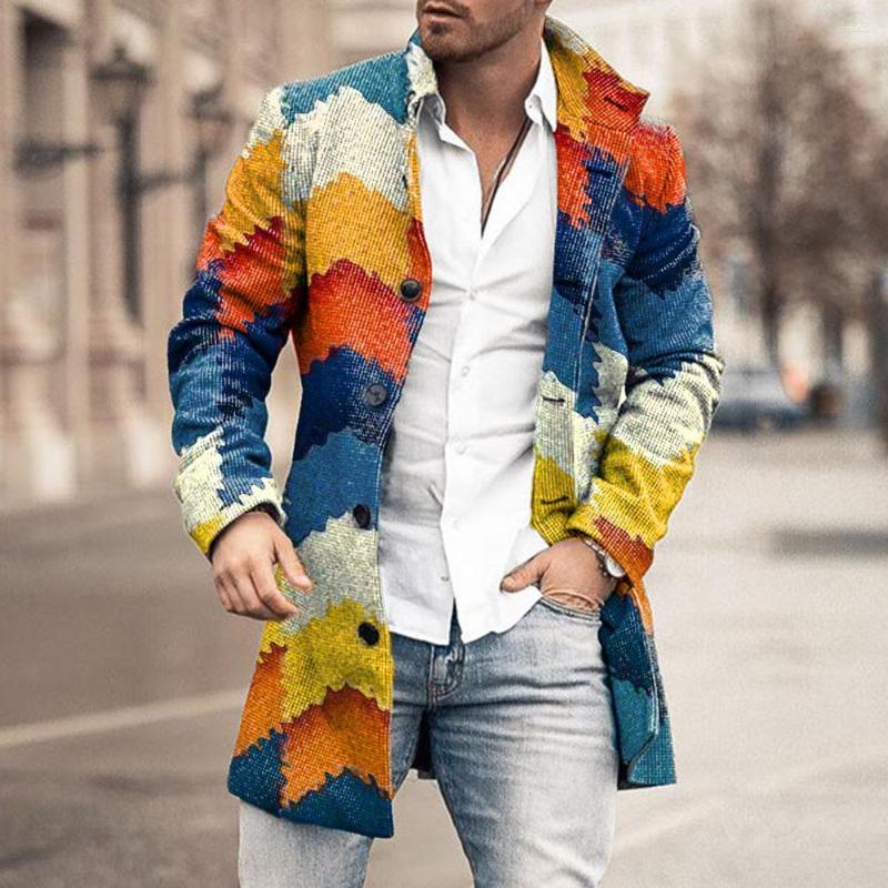 Men's Wool Coat Autumn Winter Overcoat Slim Fit Casual Trench Male Full Sleeve Stand Collar Single Breasted Button
Men's Wool Coat Autumn Winter Overcoat Slim Fit Casual Trench Male Full Sleeve Stand Collar Single Breasted Button
