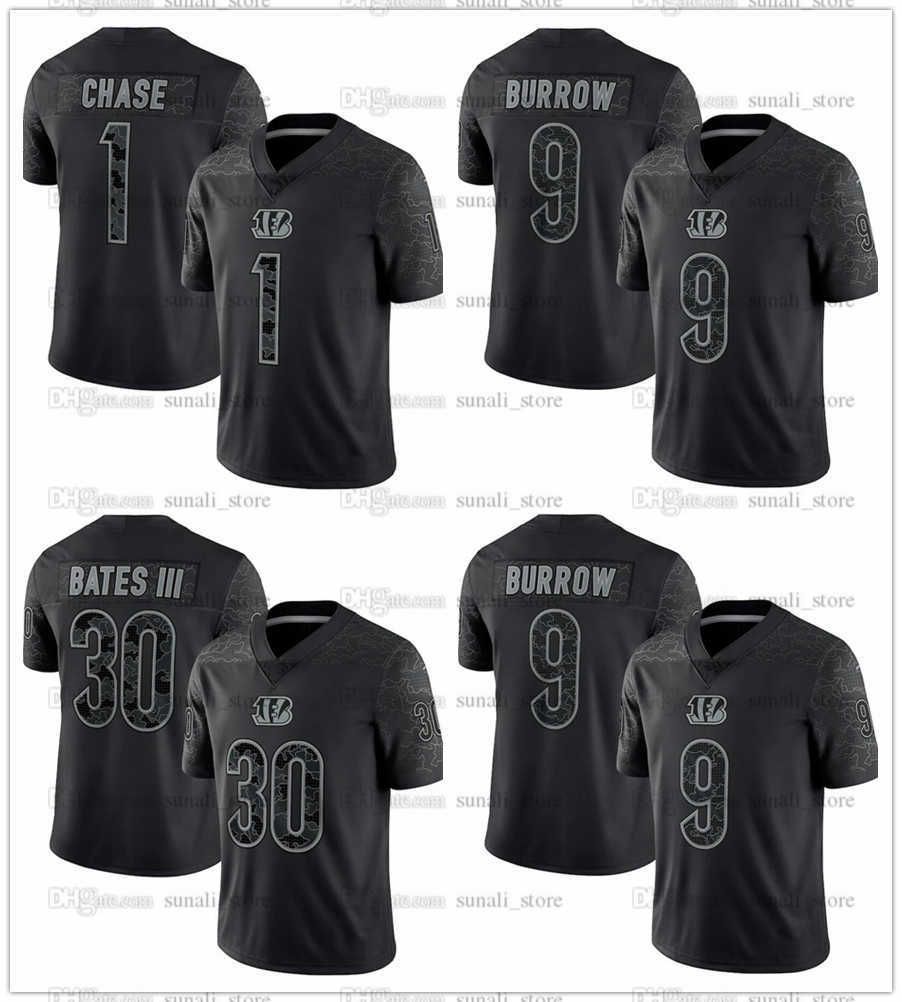 CUSTOM Cincinnati''Bengals''Black Reflective RFLCTV Limited Football 9 Joe Burrow Jerseys 1 Ja'Marr Chase 30 Jessie Bates III Jersey, Custom name number
CUSTOM Cincinnati''Bengals''Black Reflective RFLCTV Limited Football 9 Joe Burrow Jerseys 1 Ja'Marr Chase 30 Jessie Bates III Jersey, Custom name number