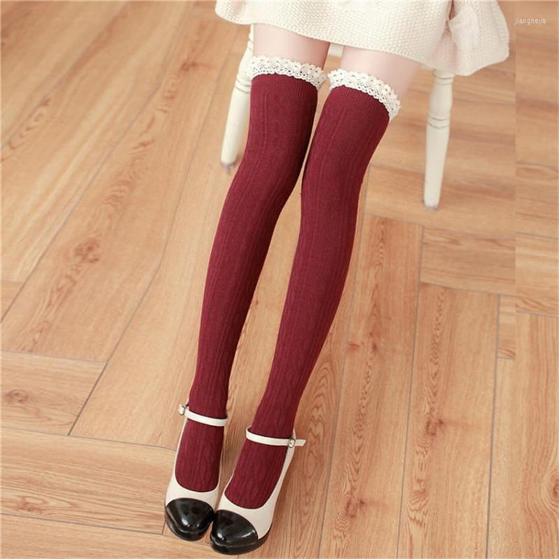 Sports Socks Spring Winter Women Knee High Quality Twist Girl Lace Over Warm Tube Stocking Female Stocks, Dark gray
Sports Socks Spring Winter Women Knee High Quality Twist Girl Lace Over Warm Tube Stocking Female Stocks, Dark gray