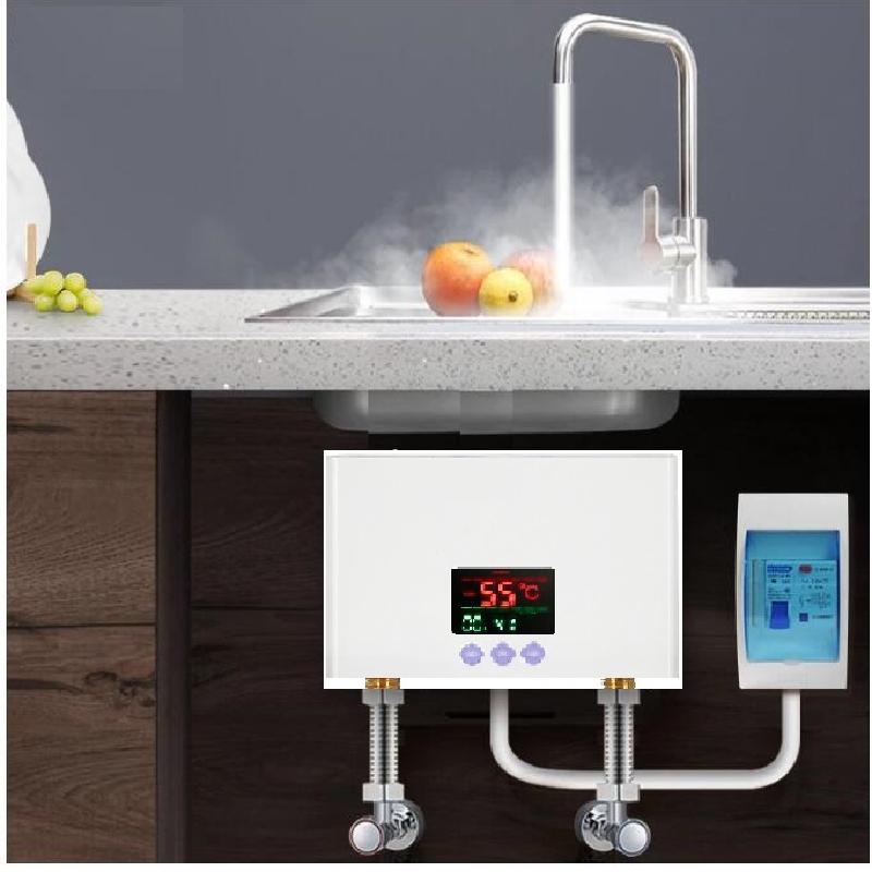 Heaters Kitchen Electric Water Heater Small Home Heaters Heated Faucet No Water Storage Instant Heating Unlimited Hot Water
Heaters Kitchen Electric Water Heater Small Home Heaters Heated Faucet No Water Storage Instant Heating Unlimited Hot Water