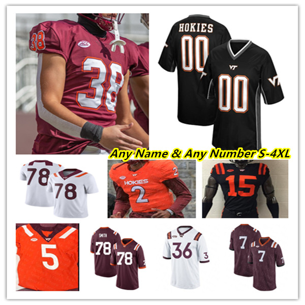 Virginia Tech Hokies VT College Football Jerseys Grant Wells Keshawn King Jalen Holston Chance Black Kaleb Smith Nick Gallo Stephen Gosnell Connor Blumrick Vick 4XL, Red
Virginia Tech Hokies VT College Football Jerseys Grant Wells Keshawn King Jalen Holston Chance Black Kaleb Smith Nick Gallo Stephen Gosnell Connor Blumrick Vick 4XL, Red
