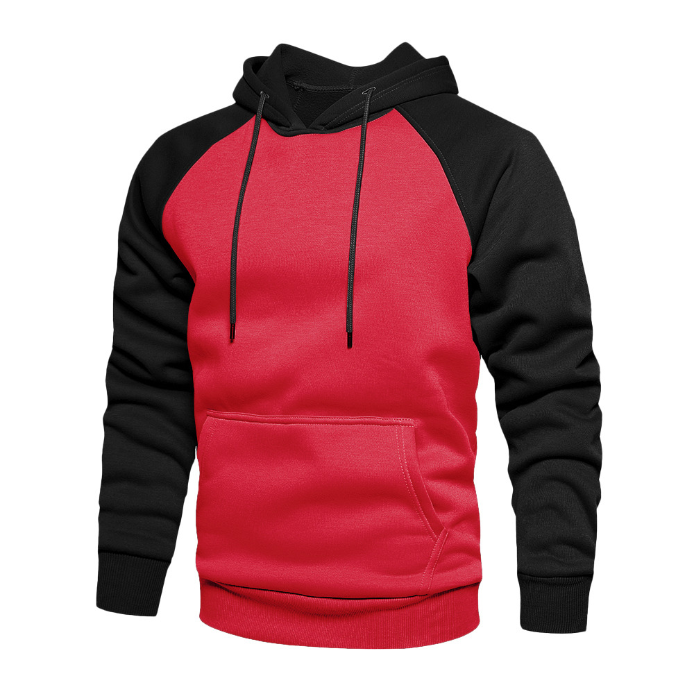 Men's Hoodies Sweatshirts Armygreen Patchwork Men Fashion Hooded Male Winter Spring Streetwear Casual Pullover Coats 220929