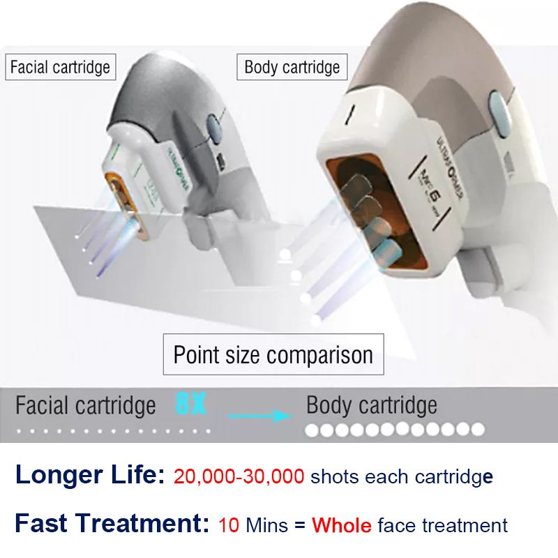7D Hifu Machine Facial Other Beauty Equipment 11 Lines Hifu 25000 Shots Cartridge For Skin Lift Tighten