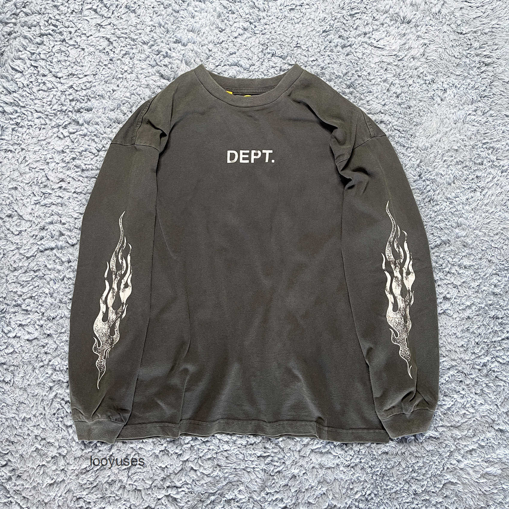 Men' Hoodies Sweatshirts Same Galleryes Dept t Shirts Rapper Mens Designer Letter Flame Print High Street Women' Long Sleeve T-shirt, Dark brown
Men' Hoodies Sweatshirts Same Galleryes Dept t Shirts Rapper Mens Designer Letter Flame Print High Street Women' Long Sleeve T-shirt, Dark brown