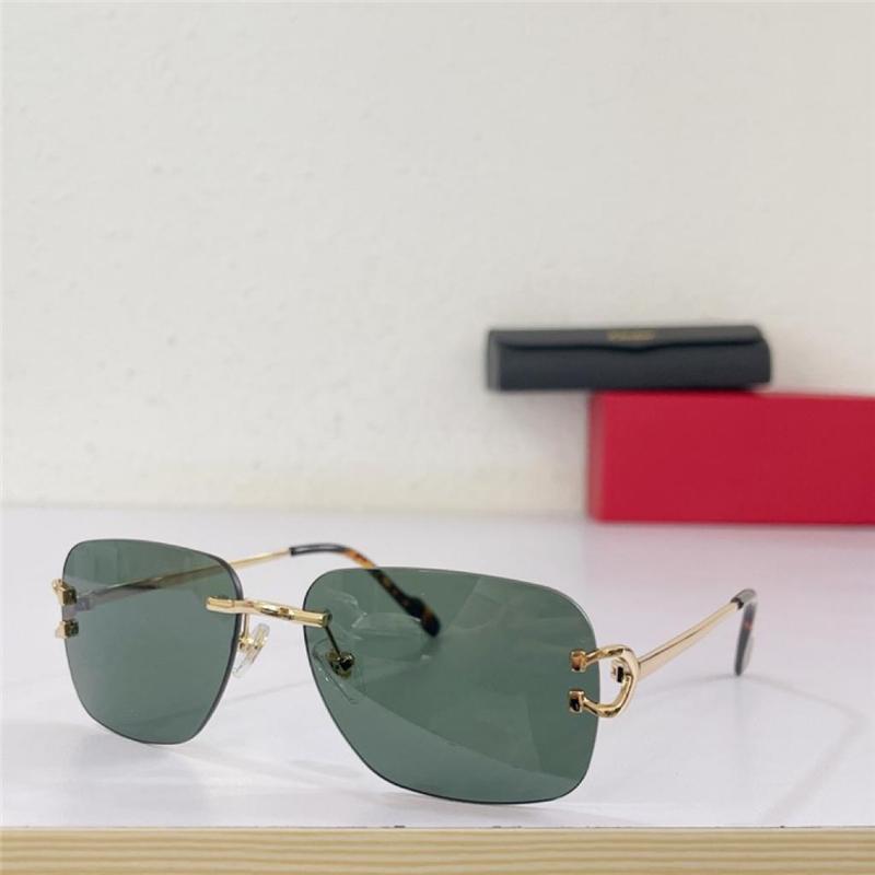 Signature C de Carti Glasses Designer Sunglasses for Woman Mens Gold Frame Fashion Luxury Brand Panther Rimless Polarized Texture Mirror Frames Screw Eyeglasses
Signature C de Carti Glasses Designer Sunglasses for Woman Mens Gold Frame Fashion Luxury Brand Panther Rimless Polarized Texture Mirror Frames Screw Eyeglasses