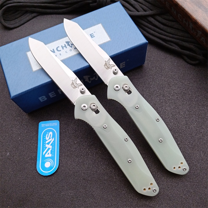 Benchmade BM 940 940BK AXIS Osborne Folding Knife 3.4" S30V Blade G10 Handle Outdoor Camping Hunting Pocket Kitchen Tool Practical EDC 535 KNIVES
Benchmade BM 940 940BK AXIS Osborne Folding Knife 3.4" S30V Blade G10 Handle Outdoor Camping Hunting Pocket Kitchen Tool Practical EDC 535 KNIVES