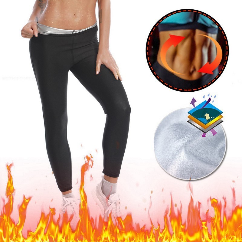 Womens Shapers Women Abdomen Control HipLifting Sweat Sauna Pants High Waist Burning Fat Fitness Breasted NinePoint Pants 220929wtt