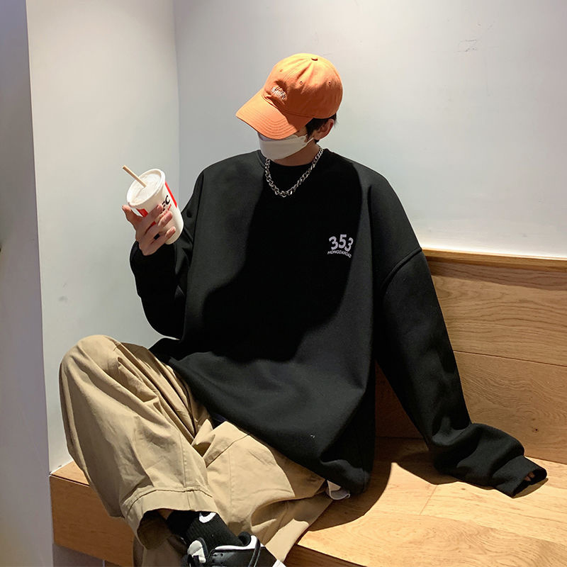 Men's Hoodies Sweatshirts Privathinker Korean Mens Spring Trendyol Men Oversized Harajuku Couple Women Pullovers Tops 5XL 220929