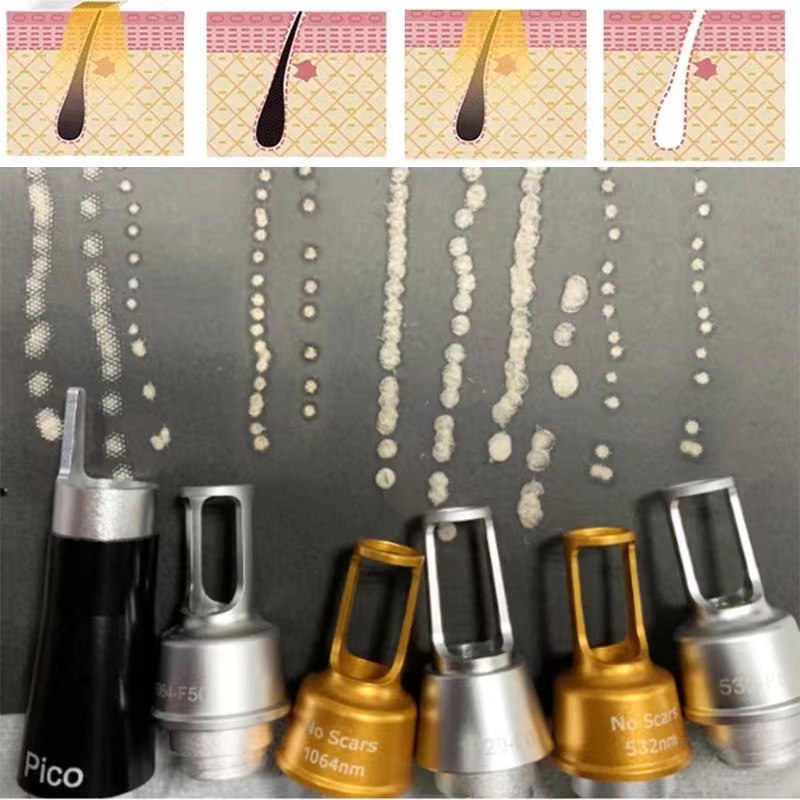 Factory price poco laser beauty machine tattoo removal skin rejuvenation face whitening nd yag laser salon equipment CE approved