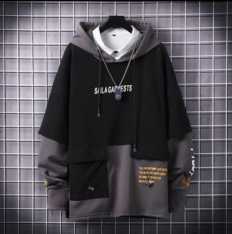 Men's Hoodies Sweatshirts Casual Clothing Fashion Japan Style Streetwear Harajuku Sweatshirt Hip Hop Long sleeve 220929