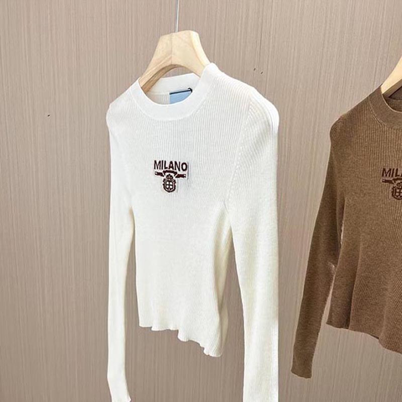 Designer Sweater Women Solid Color Base Shirt Classic Leisure Autumn Winter keep Warm Round Neck Slim Knitwear Jumper, Make up for price
Designer Sweater Women Solid Color Base Shirt Classic Leisure Autumn Winter keep Warm Round Neck Slim Knitwear Jumper, Make up for price