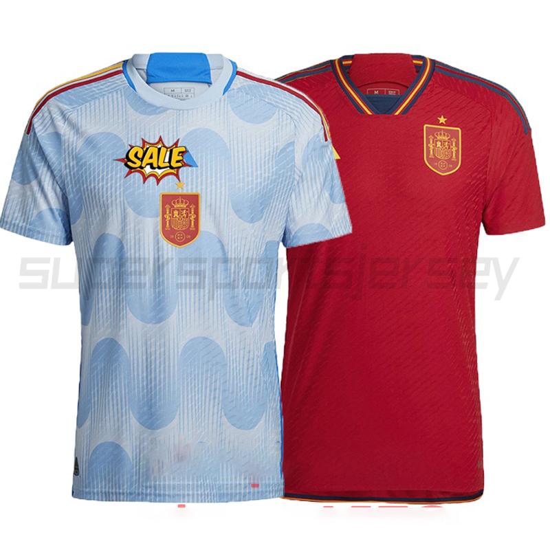 2022 Spain soccer jerseys 22/23 WORLD CUP MORATA KOKE GAVI PEDRI FERRAN SERGIO National Team Shirt JORDI ALBA SARABIA GARCIA SARABIA LAPORTE TVHK, Home patch
2022 Spain soccer jerseys 22/23 WORLD CUP MORATA KOKE GAVI PEDRI FERRAN SERGIO National Team Shirt JORDI ALBA SARABIA GARCIA SARABIA LAPORTE TVHK, Home patch
