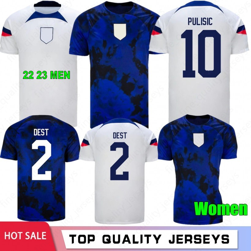 2022 2023 Custom Soccer Jerseys PULISIC MCKENNIE Away 22 23 AARONSON MUSAH UsAs RAPINOE MORGAN LLOYD America Football Shirt United States LLETGET MEN KIDS KITS Women, Men meiguoo 22/23
2022 2023 Custom Soccer Jerseys PULISIC MCKENNIE Away 22 23 AARONSON MUSAH UsAs RAPINOE MORGAN LLOYD America Football Shirt United States LLETGET MEN KIDS KITS Women, Men meiguoo 22/23