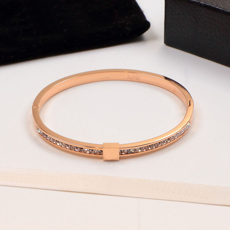 Love Bracelet Fashion Luxury Jewelry Women's Titanium Alloy Gold Plated bangle Men's Inlaid diamond Luxury Designer jewel Valentine's Day Gift Party Bracelets