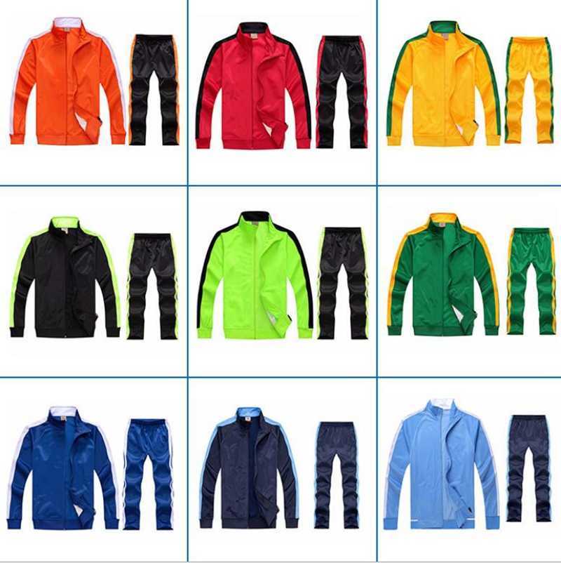 Men's Tracksuits 2 ks Set Mannen Sweatsuit Sportkleding Trainingspak Mannen Jas En Broek Sets Trainingspak Herfst Winter Lente Sporting Track pak