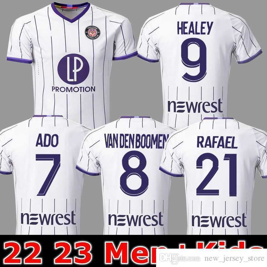 2022 Toulouse soccer jersey 2023 DEJAEGERE 10 ADO 7 SPIERINGS 17 DIAKITE 19 COSTA 14 SANNA 18 home white top set man 22 23 jerseys football, Home adult ligue 1
2022 Toulouse soccer jersey 2023 DEJAEGERE 10 ADO 7 SPIERINGS 17 DIAKITE 19 COSTA 14 SANNA 18 home white top set man 22 23 jerseys football, Home adult ligue 1