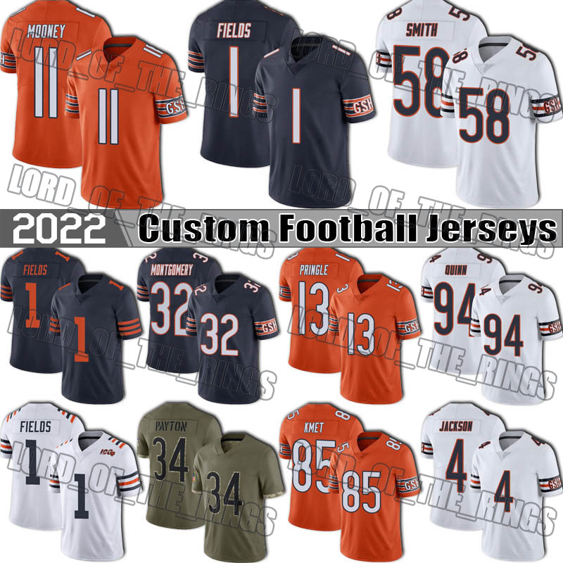 1 Justin Fields Football Jerseys Darnell Mooney David Montgomery Byron Pringle Jersey Chicago Bears Walter Payton Roquan Smith Robert Quinn Eddie Jackson Kmet, Woman custom jersey (xd)
1 Justin Fields Football Jerseys Darnell Mooney David Montgomery Byron Pringle Jersey Chicago Bears Walter Payton Roquan Smith Robert Quinn Eddie Jackson Kmet, Woman custom jersey (xd)
