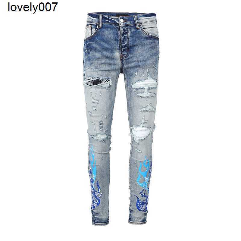 Dsigner Men's Jeans Amirs men's jeans trend Leggings holes pants trend, Light blue
Dsigner Men's Jeans Amirs men's jeans trend Leggings holes pants trend, Light blue