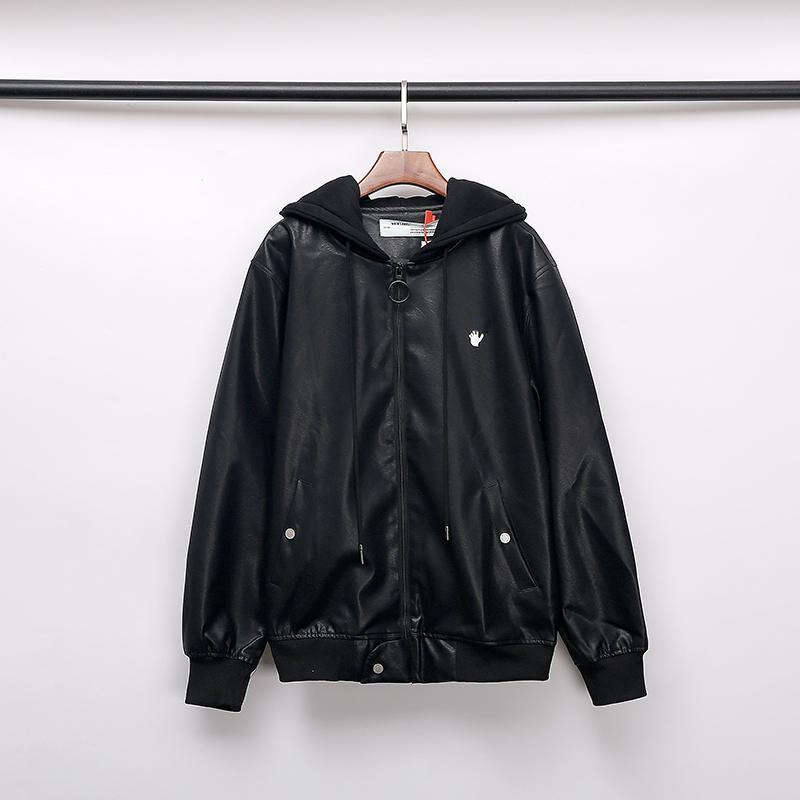 22ss mens jacket designer hoodie Leather Print Hooded Jackets off Hip Hop Loose Zipper Cardigan Coat Men Women Coats, Black
22ss mens jacket designer hoodie Leather Print Hooded Jackets off Hip Hop Loose Zipper Cardigan Coat Men Women Coats, Black