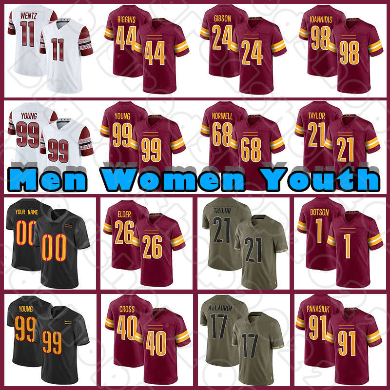 17 Terry McLaurin 99 Chase Young Carson Wentz Football Jahan Dotson Jerseys Sean Taylor Commanders Jonathan Allen Antonio Gibson Washingtons Sam Howell Kamren Curl, Custom men (h p)
17 Terry McLaurin 99 Chase Young Carson Wentz Football Jahan Dotson Jerseys Sean Taylor Commanders Jonathan Allen Antonio Gibson Washingtons Sam Howell Kamren Curl, Custom men (h p)