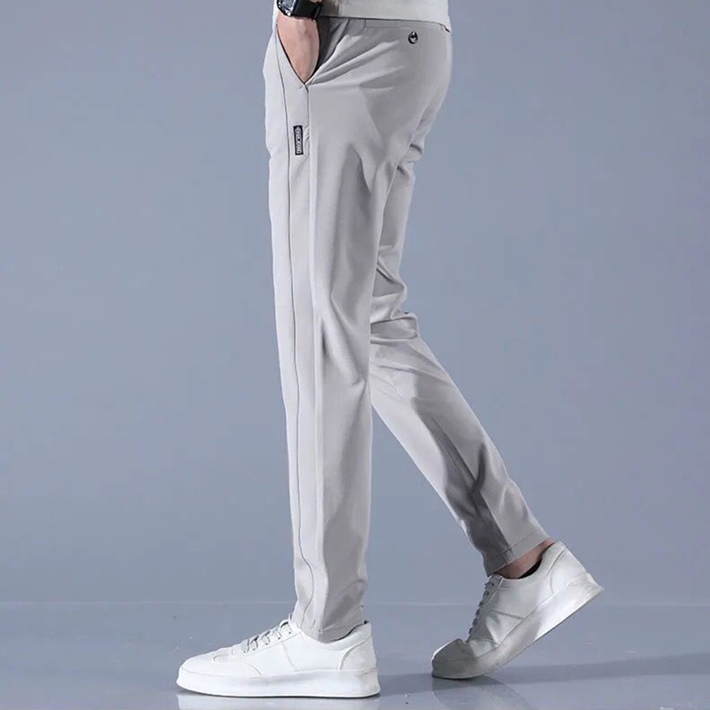 Mens Pants Mens Golf Trousers Quick Drying Long Comfortable Leisure Trousers With Pockets Stretch Relax Fit Pants Breathable Zipper 220929