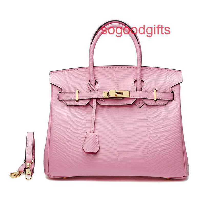 Designer Bags Herme Luxury Genuine Leather Women's Single Shoulder Handbags Large capacity lizard bag 2022 new leather women's hand fashion, 25 pink 
Designer Bags Herme Luxury Genuine Leather Women's Single Shoulder Handbags Large capacity lizard bag 2022 new leather women's hand fashion, 25 pink