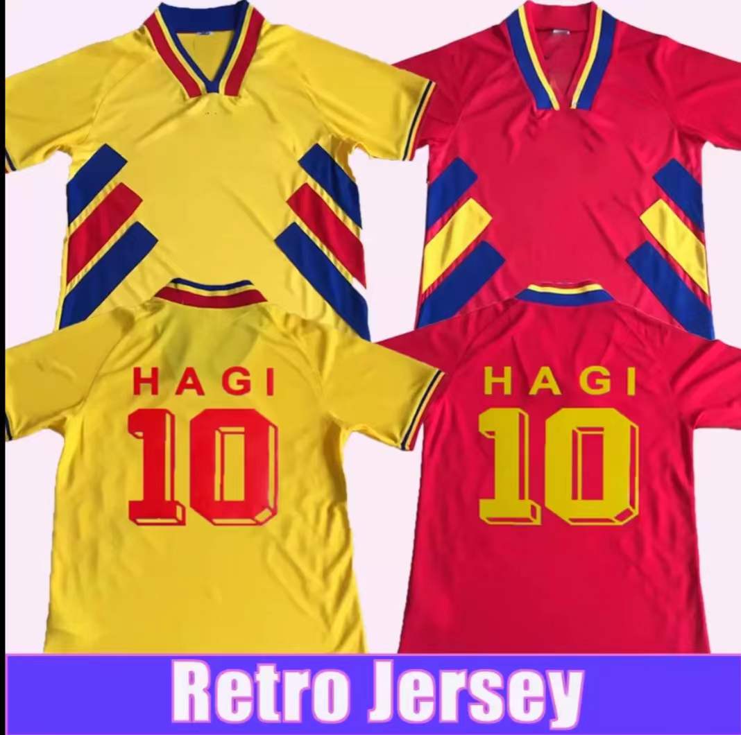 Soccer Jerseys 1994 National Team Mens Soccer Jerseys HAGI RADUCIOIU POPESCU ROMANIA Home Yellow Away Red RETRO Football Shirt Short Sleeve 29 90fi#, Fg2905 1994 away
Soccer Jerseys 1994 National Team Mens Soccer Jerseys HAGI RADUCIOIU POPESCU ROMANIA Home Yellow Away Red RETRO Football Shirt Short Sleeve 29 90fi#, Fg2905 1994 away