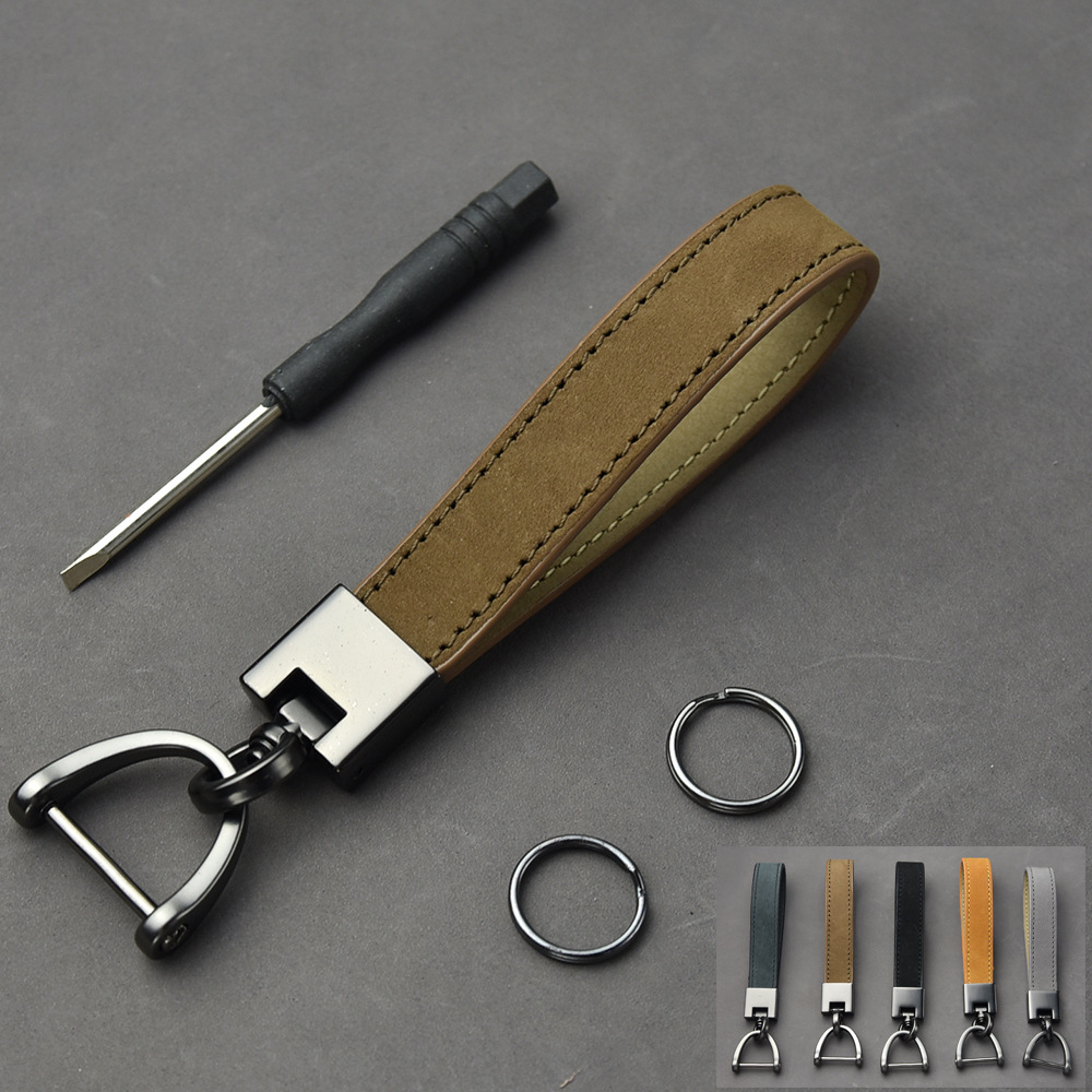 GIPYON First Layer Cowhide Car Key Chain Genuine Leather Keychain for Men and Women
GIPYON First Layer Cowhide Car Key Chain Genuine Leather Keychain for Men and Women