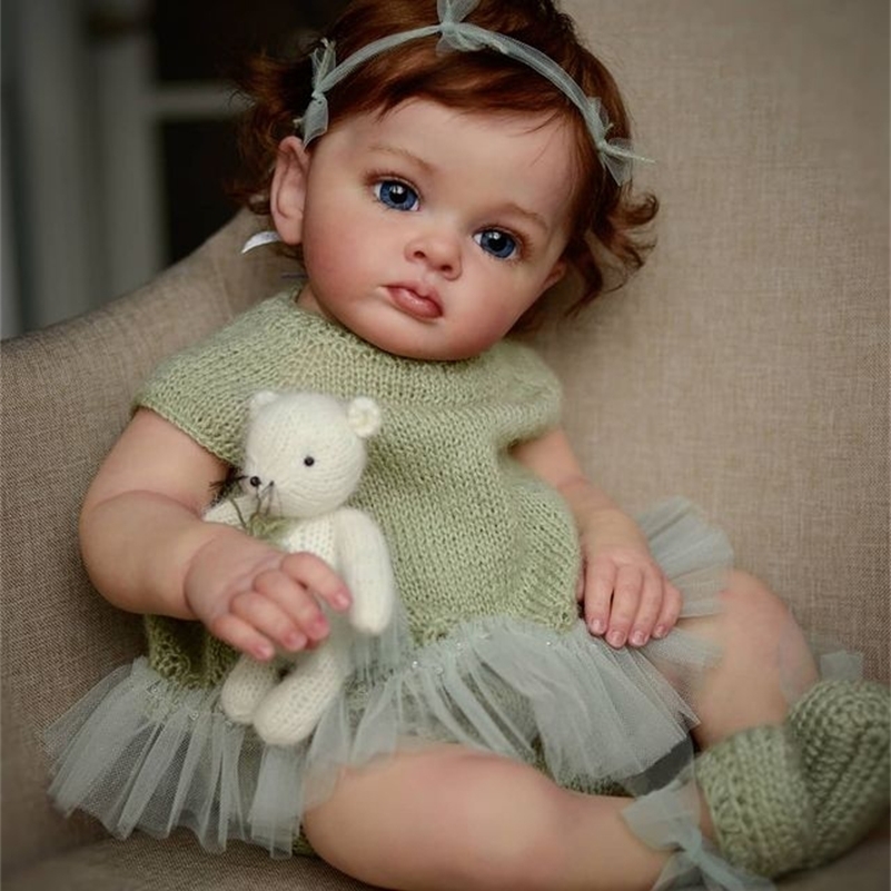 Dolls NPK 60CM Completed in Picture Reborn Tutti Toddler Girl Hand Paint with Genesis High Quality 3D skin 220930
Dolls NPK 60CM Completed in Picture Reborn Tutti Toddler Girl Hand Paint with Genesis High Quality 3D skin 220930