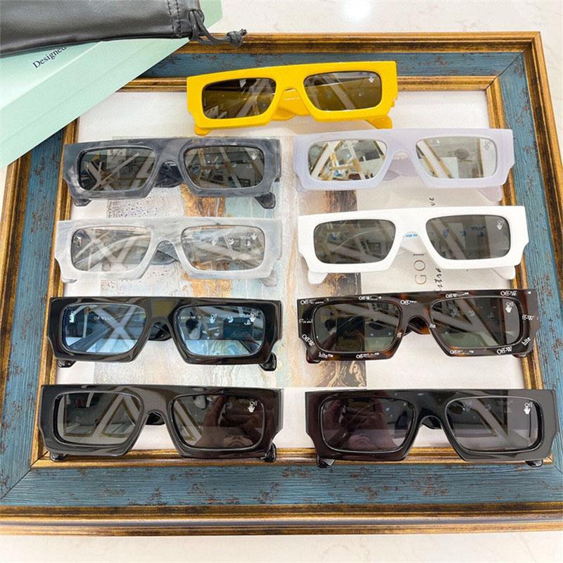 Sunglasses Sunglasses OFF Square Men America Streetwear Eyeglasses UV400 FASHIONABLE BRAND Male Female OMRI006 WHITE SUN Glasses
Sunglasses Sunglasses OFF Square Men America Streetwear Eyeglasses UV400 FASHIONABLE BRAND Male Female OMRI006 WHITE SUN Glasses