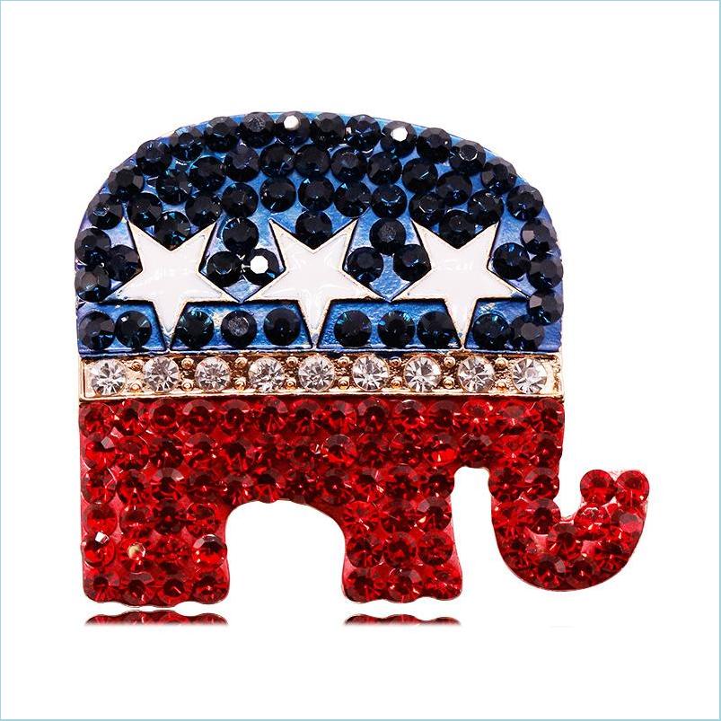 Pins Brooches Blue Crystal Vintage Elephant Brooches For Women High Grade Fashion Republican Mark Brooch Pins Coat Accesso Mjfashion Dhj3V
Pins Brooches Blue Crystal Vintage Elephant Brooches For Women High Grade Fashion Republican Mark Brooch Pins Coat Accesso Mjfashion Dhj3V