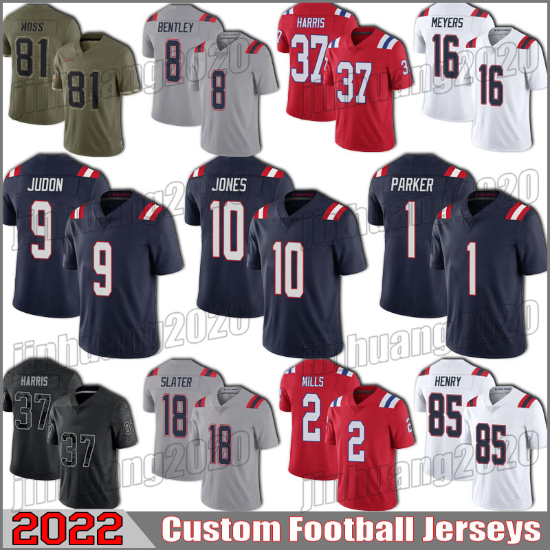 10 Mac Jones 9 Matthew Judon Jersey Football New England Patriots DeVante Parker Devin McCourty Hunter Henry Jerseys Damien Harris Julian Edelman Bentley Barmore, Man custom jersey (agz)
10 Mac Jones 9 Matthew Judon Jersey Football New England Patriots DeVante Parker Devin McCourty Hunter Henry Jerseys Damien Harris Julian Edelman Bentley Barmore, Man custom jersey (agz)