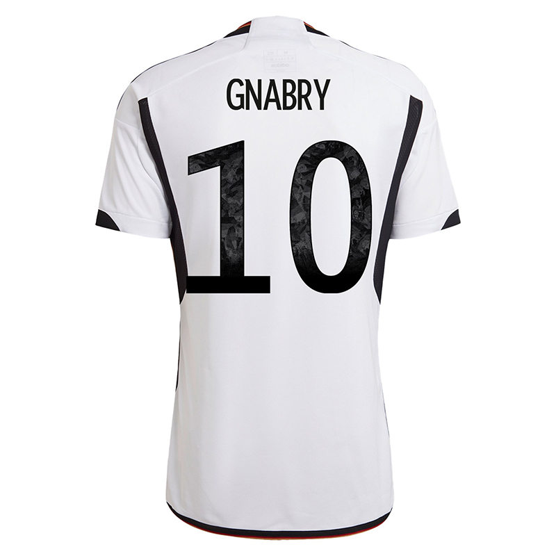 Worlds Cup 2022 Germany Soccer Jerseys Muller Gnabry Goretzka Football Shirt, 22-23 home
Worlds Cup 2022 Germany Soccer Jerseys Muller Gnabry Goretzka Football Shirt, 22-23 home
