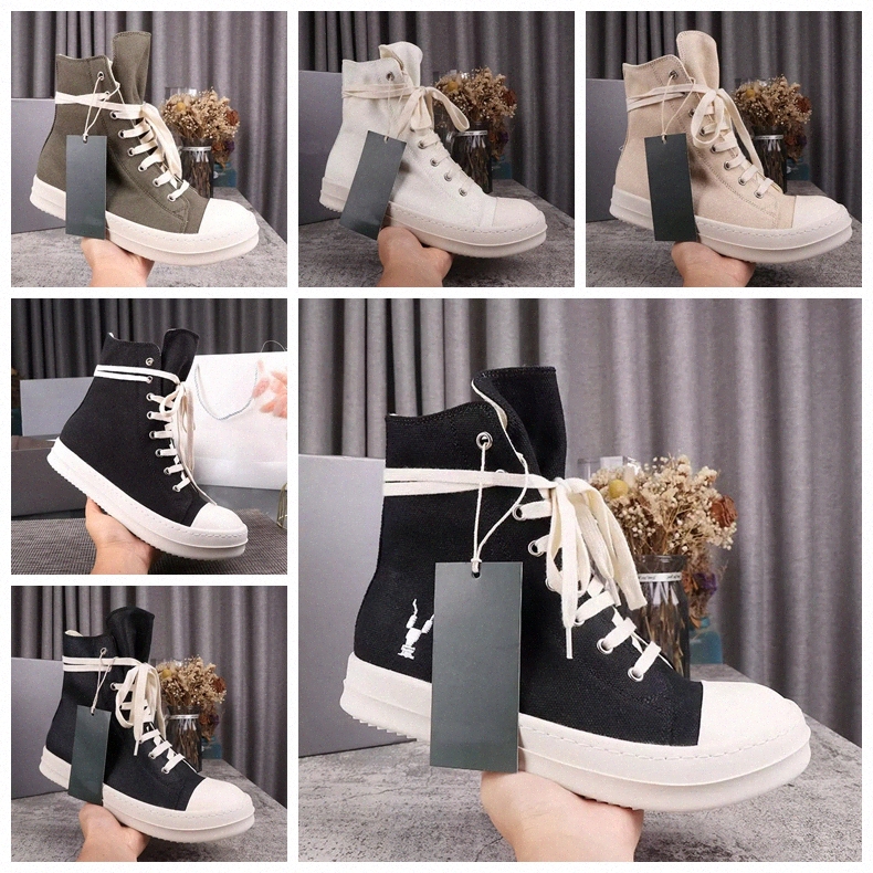 Designer Women Woman Rick Canvas Boots Black Lady Men Lace-Up shoes High Thick shoe party Dance Suede Sneakers booties Large size 36-45 K1Qo#, 10
Designer Women Woman Rick Canvas Boots Black Lady Men Lace-Up shoes High Thick shoe party Dance Suede Sneakers booties Large size 36-45 K1Qo#, 10