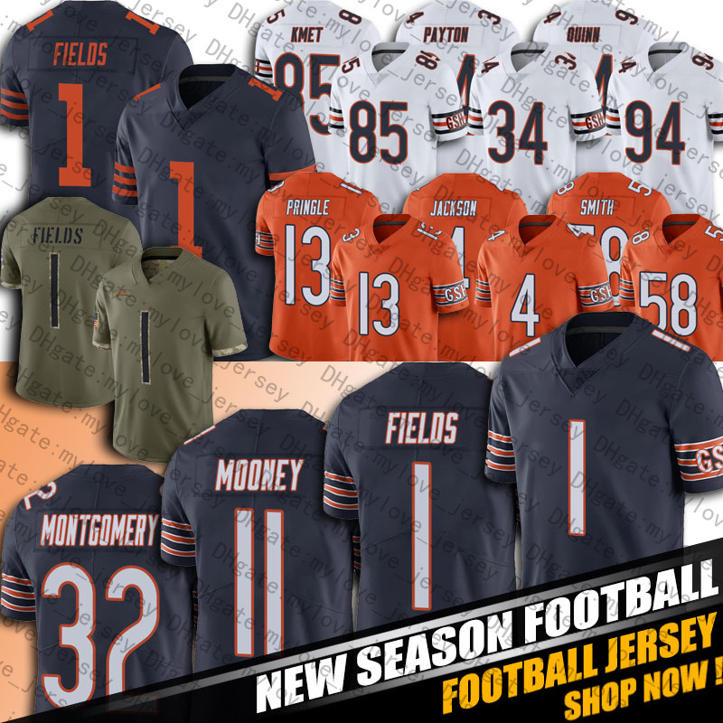 1 Justin Fields Jersey Football Chicago Bears Khalil Herbert Darnell Mooney Eddie Jackson Chase Claypool Jerseys Cole Kmet Nicholas Morrow Jaquan Brisker Santos, Man custom jersey (xd)
1 Justin Fields Jersey Football Chicago Bears Khalil Herbert Darnell Mooney Eddie Jackson Chase Claypool Jerseys Cole Kmet Nicholas Morrow Jaquan Brisker Santos, Man custom jersey (xd)