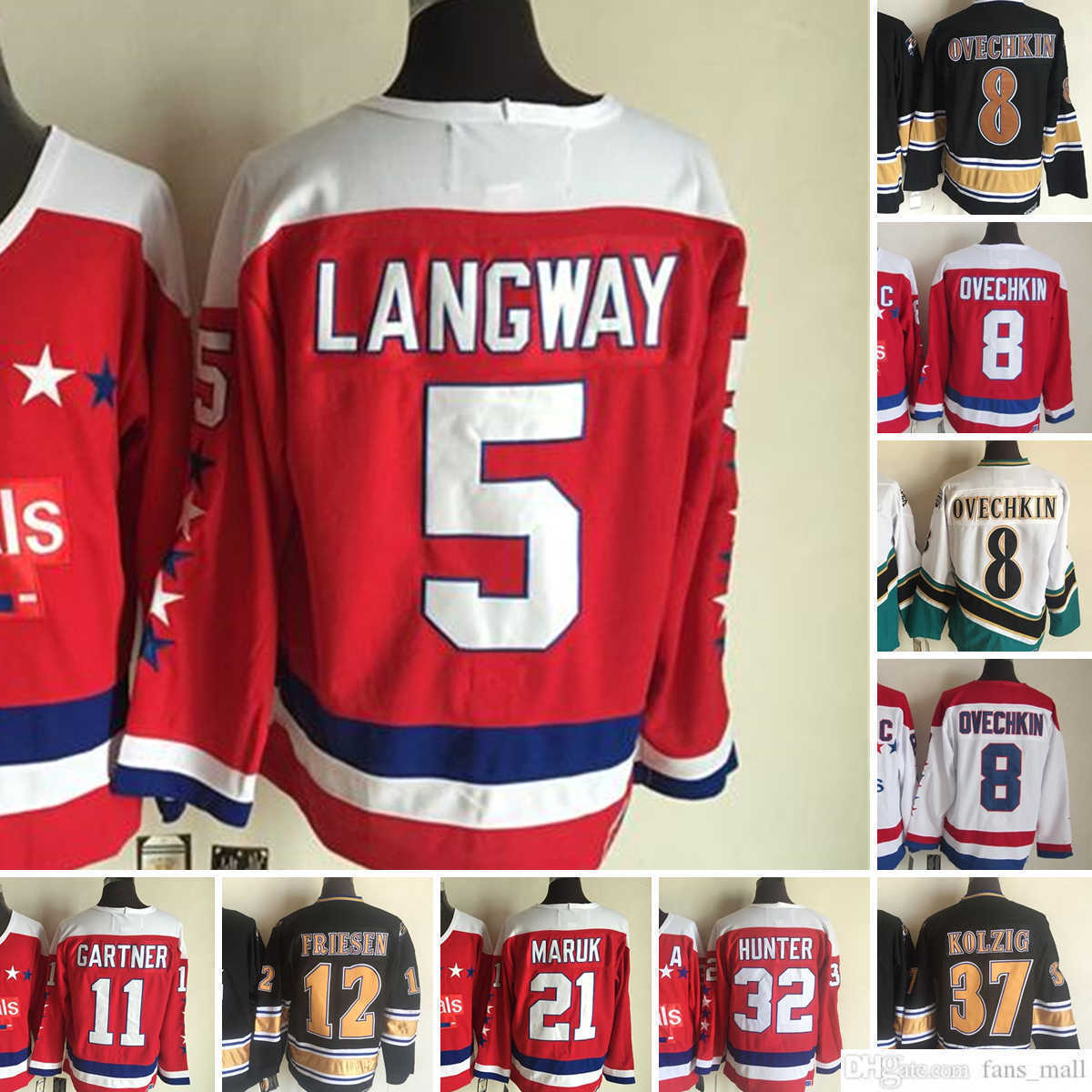 Movie CCM Vintage Ice Hockey 8 Alex Ovechkin Jerseys 68 Jaromir Jagr 5 Rod Langway 11 Mike Gartner 21 Dennis Maruk 32 Dale Hunter 12 Jeff Friesen Embroidery Jersey, Separatejerseys. tell me on order
Movie CCM Vintage Ice Hockey 8 Alex Ovechkin Jerseys 68 Jaromir Jagr 5 Rod Langway 11 Mike Gartner 21 Dennis Maruk 32 Dale Hunter 12 Jeff Friesen Embroidery Jersey, Separatejerseys. tell me on order