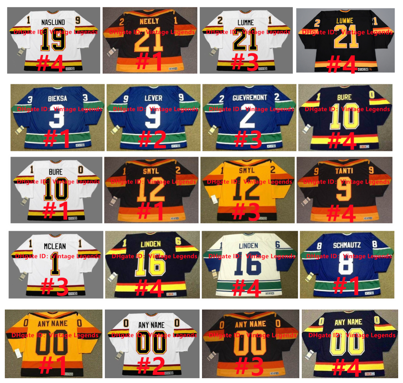 Vintage CCM GINO ODJICK Canucks Hockey Jersey Pavel Bure Garth Butcher TREVOR LINDEN BOBBY SCHMAUTZ CAM NEELY JYRKI LUMME RICHARD BRODEUR Petri Skriko KURTENBACH, As pic
Vintage CCM GINO ODJICK Canucks Hockey Jersey Pavel Bure Garth Butcher TREVOR LINDEN BOBBY SCHMAUTZ CAM NEELY JYRKI LUMME RICHARD BRODEUR Petri Skriko KURTENBACH, As pic