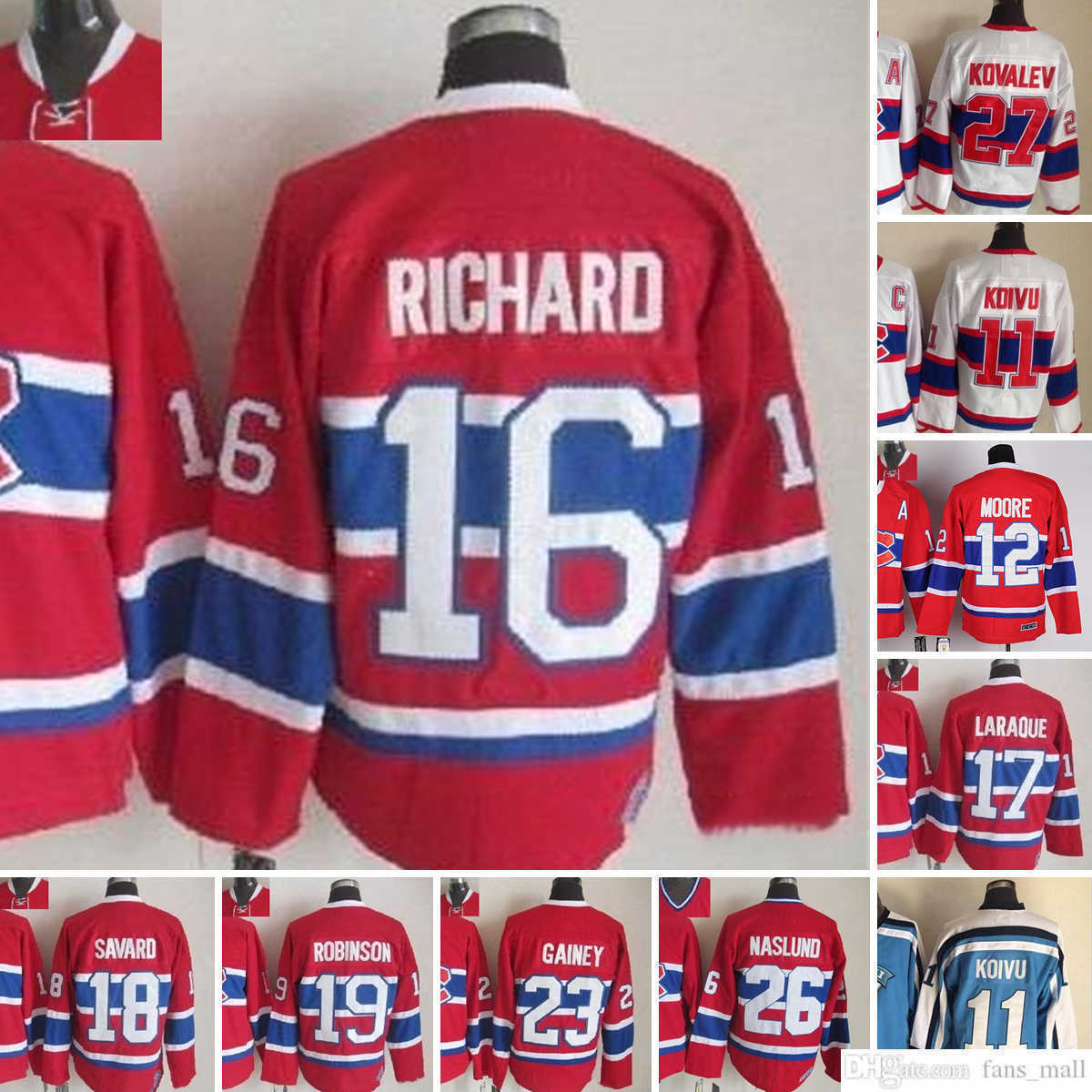 Movie CCM Vintage Ice Hockey 11 SAKU KOIVU Jerseys 12 Dominic Moore 16 Henri Richard 17 Georges Laraque 18 Serge Savard 19 Larry Robinson Men Embroidery Jersey, Separatejerseys. tell me on order
Movie CCM Vintage Ice Hockey 11 SAKU KOIVU Jerseys 12 Dominic Moore 16 Henri Richard 17 Georges Laraque 18 Serge Savard 19 Larry Robinson Men Embroidery Jersey, Separatejerseys. tell me on order